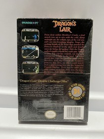 DRAGON'S LAIR (Nintendo NES 1983) Completo En Caja Como Nuevo Coleccionistas y Estuche Protector