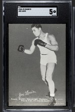 1948-49 Exhibits Joe Louis SGC 5