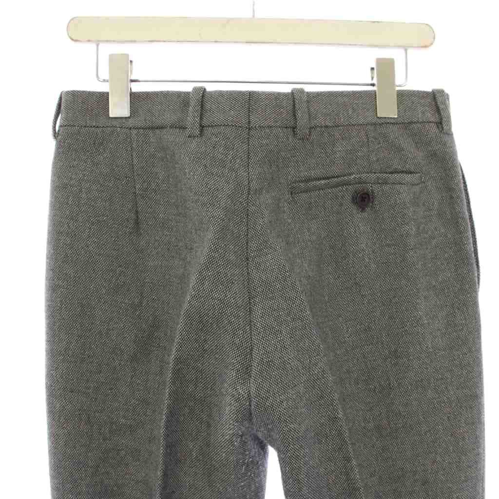 BALENCIAGA Pants Slacks Zip Fly Wool 44 Gray 272546 /TK Women's thumbnail 5