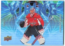 2025-26 Upper Deck Series 2 Vibing #VB-29 Charlie Lindgren Washington Capitals