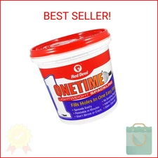 Red Devil 0544 ONETIME Lightweight Spackle Wall Repair, Spackling for Holes Dryw