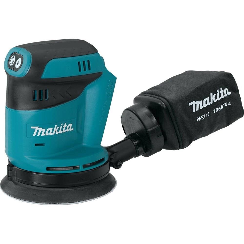 Литий-ионный аккумулятор Makita 18V Lxt 5 дюймов Шлифмашина Random Orbit простой инструмент 29690₽