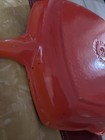 Le Creuset France #20 Blue Square Enameled Cast Iron Grill Pan  — photo 7