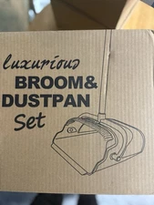 Luxurious Broom & Dustpan Set