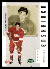 2003 PARKHURST ORIGINAL SIX DETROIT MARCEL PRONOVOST 86 MINT DETROIT RED WINGS