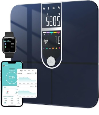 Yousa Smart Scales for Body Weight, Dual Screen Display Digital Bathroom Scale