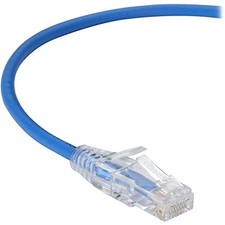 Black Box Slim-Net Cat.6 UTP Patch Network Cable - 1 ft Category 6 Network Cable