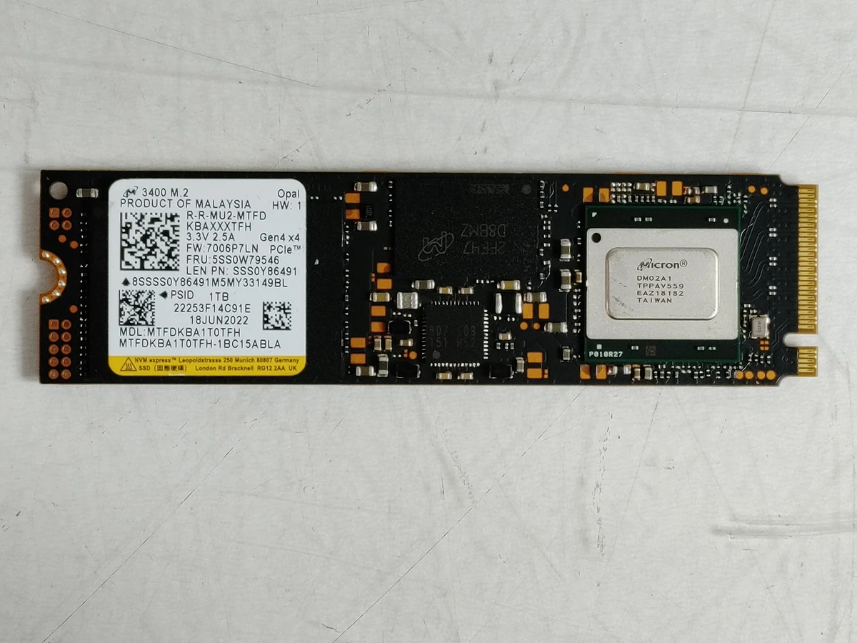Micron 1 TB Solid State Drives for sale - eBay