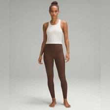 Lululemon Align Ribbed High-Rise Pant 28" Brown