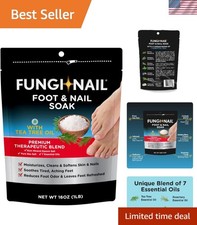 Therapeutic Epsom Salt  Tea Tree Oil Foot Soak - Cleanse  Moisturize Feet