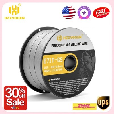 Low Spatter 2.2lbs&0.035in Flux Core Welding Wire Flux Mig Welder Welding Wire.