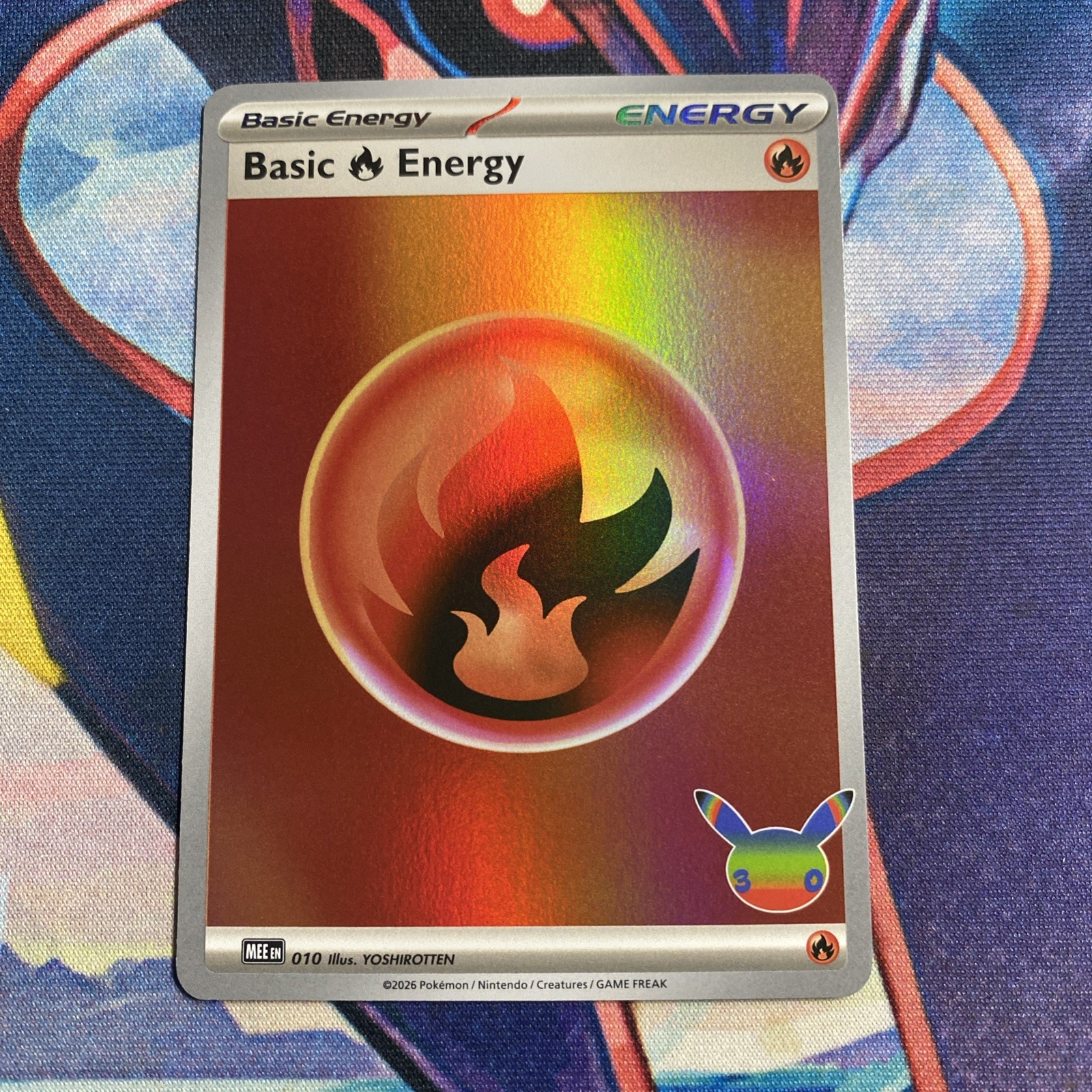 Pokemon Basic Fire Energy - 010 | ME: 30th Celebration | Near Mint