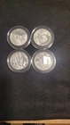American Landmarks Series!!! All 4 Beautiful 2oz Silver Rounds!!! Rare!!!