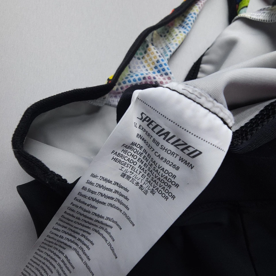 Culotte con tirantes Specialized SL Expert para mujer XL acolchado ciclismo de carretera Foto 4 de 4