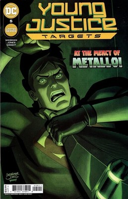 Young Justice Targets #5 cover A Jones HBO Max tie-in comic Green Arrow Superboy