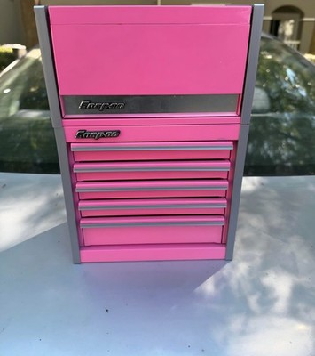 Snap-on Pink Micro Tool Box Set (Top Chest + Roll Cab)