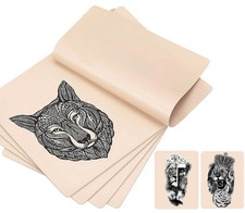 CICITOYWO 5 Pcs Blank Tattoo Skin Practice, Fake Double 5pcs, black