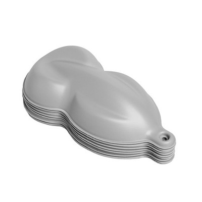 Speed Shapes (10 Pack) Plastic Car Models for Auto Paint Display, Primer Gray