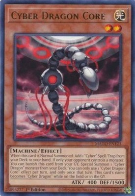 Cyber Dragon Core - MAGO-EN123 - Rare - 1st Edition - Lightly Played