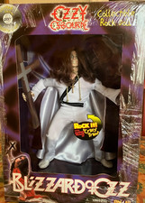 Ozzy Osbourne RARE Doll Figure Blizzard of Ozz Black Sabbath Back to Beginning