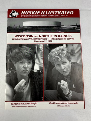 #ad Huskie Illustrated Program – Wisconsin vs Northern Illinois Women’s Basketball $14.99