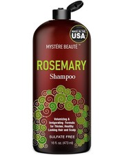 Organic Rosemary Hair Growth Shampoo for Women and Men Natural Thickening