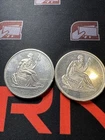 (2) Vintage Seated Liberty 1 Troy oz .999 Fine Silver Round Ounce 2oz Total