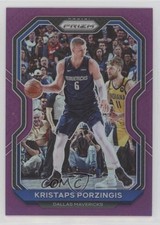 2020-21 Panini Prizm Purple Prizm 23/99 Kristaps Porzingis #18 0s55