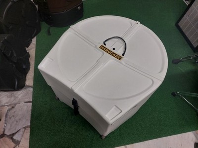 22'' Bass Drum Hardcase HNL22B-W Case weiß Koffer Fully Lined Bag