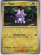 Pocket Scout - Toxel 069/182 Reverse Holo Near Mint SV04: Paradox Rift Pokemon card