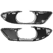 Front Bumper Fog Light Lamp Mesh Grill, 1 Pair Honeycomb Fog Light Grill Trim,
