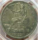1877-S T$1 Trade Dollar PCGS VF30 Very Fine-Grade Detail Gold/Tan Coloring