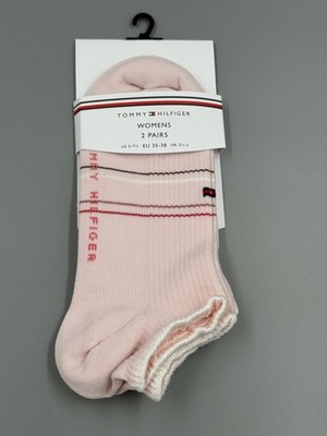 Tommy Hilfiger Women 2 Paare 35-38 Damen Strümpfe Socken light pink