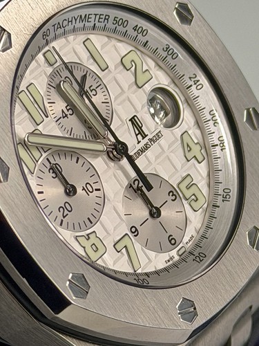 Audemars Piguet Royal Oak Offshore Chrono White Themes 26020ST...