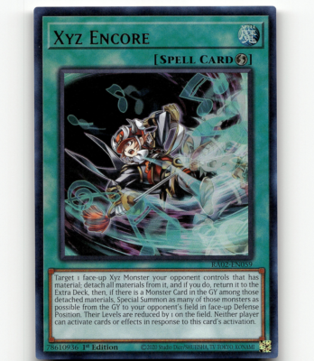 Yugioh Xyz Encore (UR) - 25th Anniv. Rarity Coll. 2 | eBay