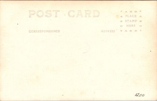 Vintage Postcard RPPC Rodeo Bucking Horse Jones in the Bareback - Picture 2 of 2