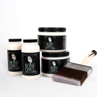 Wise Owl Varnish 18oz Jars