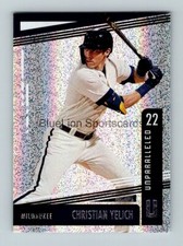  2020 Panini Unparalleled #18 Christian Yelich