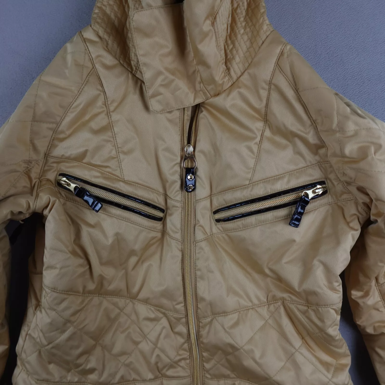 burton dryride hooded pockets snow jacket