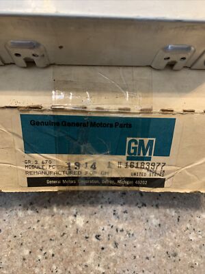 Engine Control Module/ECU/ECM/PCM-Powertrain Control ModuleGM 16183977