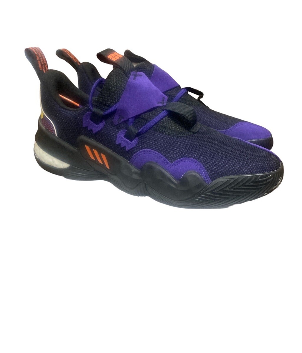 Adidas Trae Young 1 GZ4627 Black Purple Orange Basketball