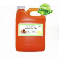 32 oz VIRGIN MARACUJA OIL UNREFINED 100 PURE ORGANIC VIRGIN COLD PRESSED FRESH