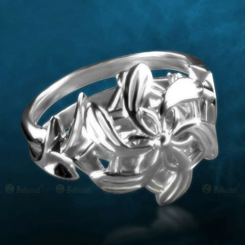 Galadriel's Lord of the Rings Nenya Ring 925 Silver Ring of Water Jewelry Women - Picture 6 of 10