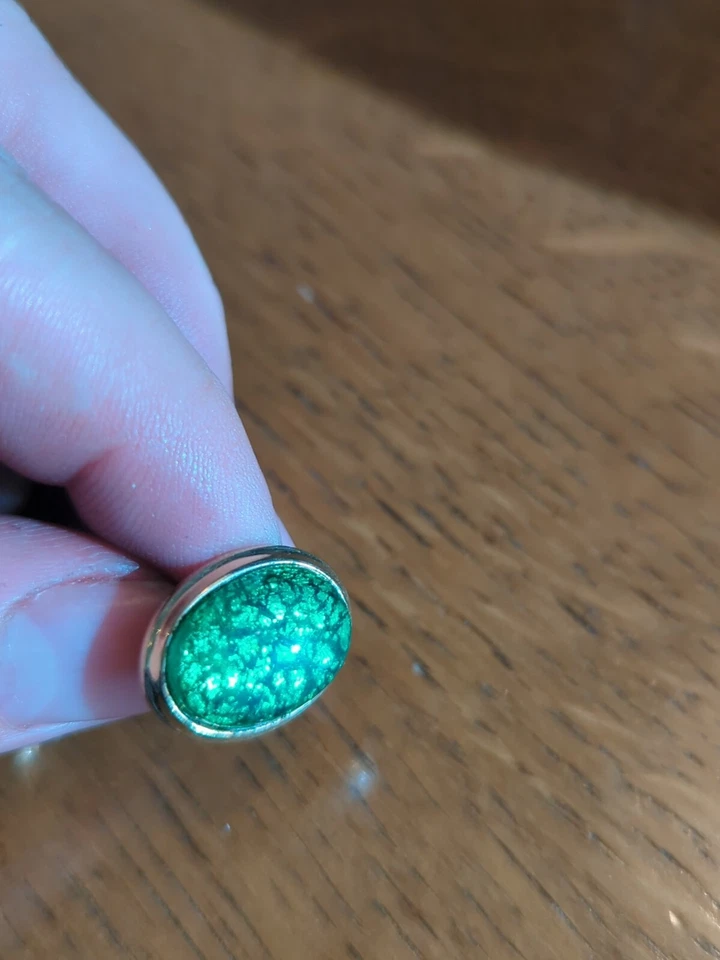 Vintage Stone Cufflinks Shields - Image 2 of 3