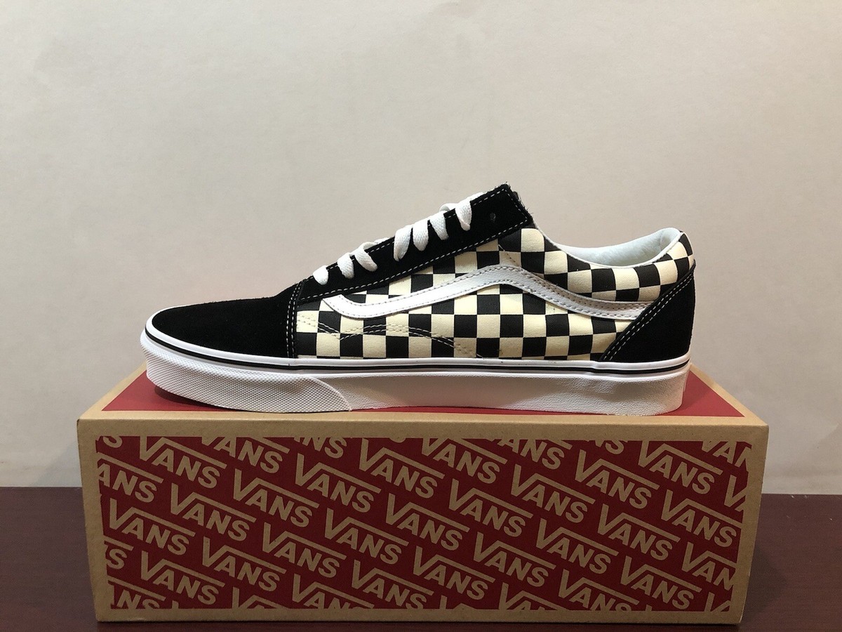 Vans Old Skool Primary Check, VN0A38G1P0S, Size 12 | eBay
