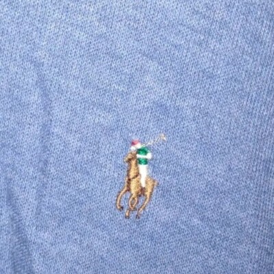 Ralph Lauren Polo Men's 1/4 Zip Steel Blue XL Sweater RN41381 | eBay