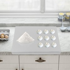 24X20in Stainless Steel Chopping Cutting Board Counter w/ Front Overhang TOP