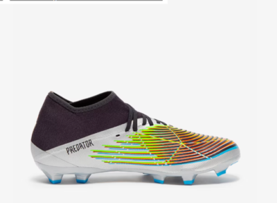 ADIDAS Predator Edge.3 FG Soccer Shoe Unisex Size M9.5 W10.5 HR1524 Amazon.com | adidas Edge.3 Firm Ground Core Black/White  main image 4