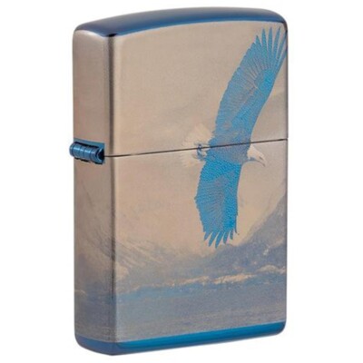 Zippo Windproof Benzinfeuerzeug Flying Eagle Design Neu