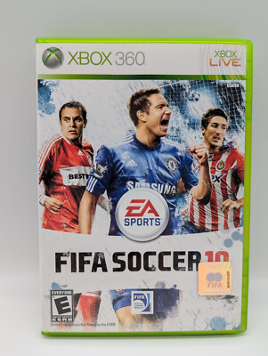 FIFA Soccer 10 (Microsoft Xbox 360, 2009) NEAR MINT W/MANUAL! MAIL IT TOMORROW!